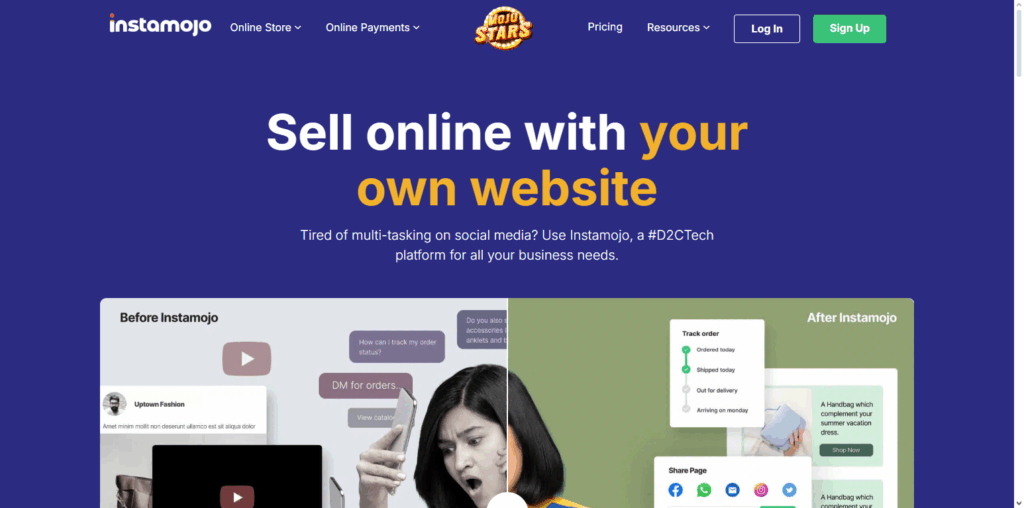 10 Best AI-Powered Payment Gateways for Freelancers in India 3 Instamojo