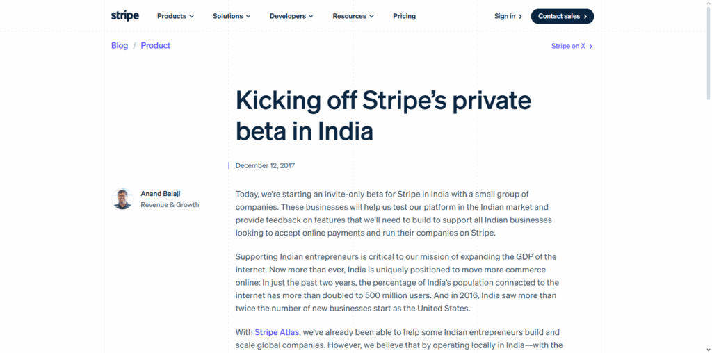 10 Best AI-Powered Payment Gateways for Freelancers in India 9 Stripe India (Beta)