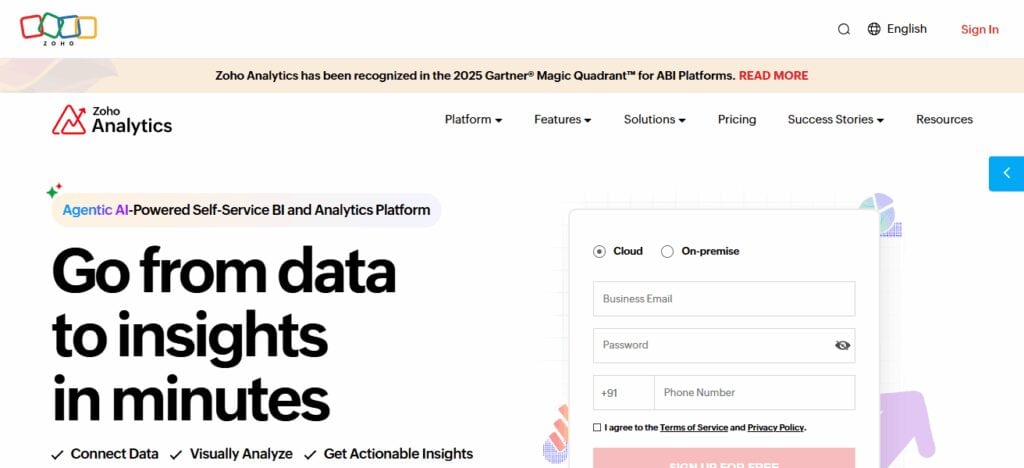 Zoho Analytics