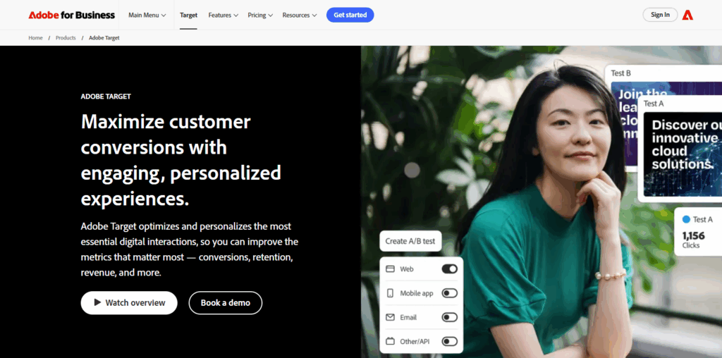 10 Best AI Tools for Website Conversion Rate Optimization (CRO) 9 Adobe Target