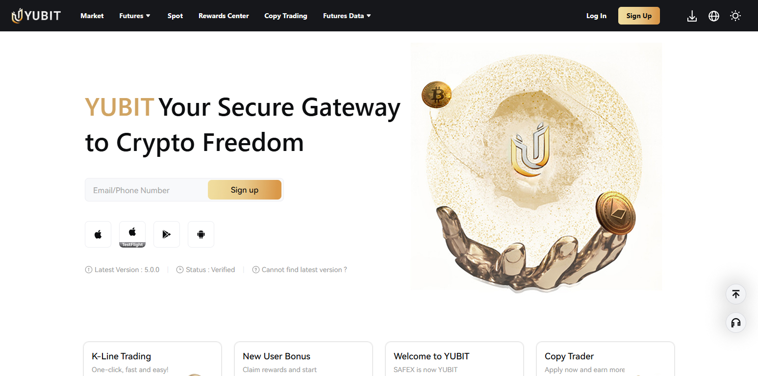 Yubit Exchange: Secure Crypto Trading & Instant Transfers