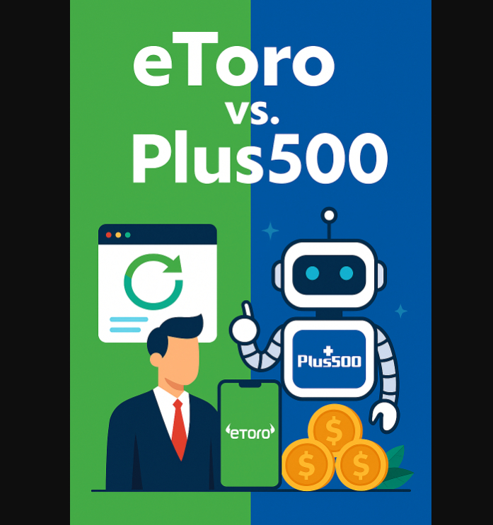 eToro vs Plus500 2025: Broker Comparison of Features & Fees