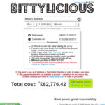 Bittylicious Exchange: Buy & Sell Crypto Instantly