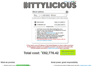 Bittylicious Exchange: Buy & Sell Crypto Instantly