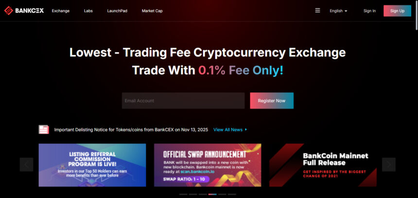 BankCEX Exchange Review – Features, Fees & How It Works