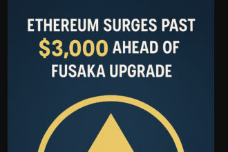 Ethereum Surges Past $3,000 Ahead of Fusaka Upgrade