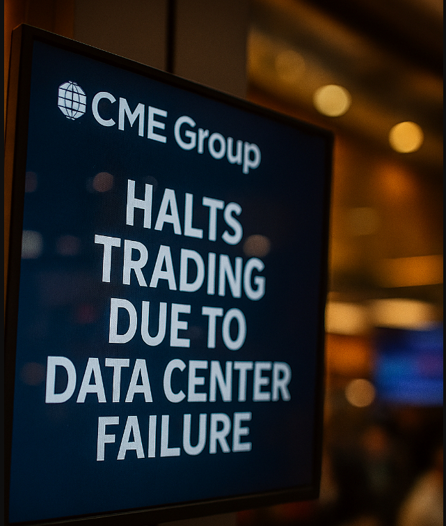 Breaking: CME Group Halts Trading Due to Data Center Failure