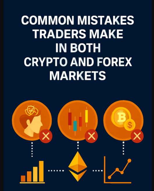 10 Common Mistakes Traders Make in Both Crypto and Forex Markets