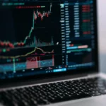 Trading Panel on Laptop