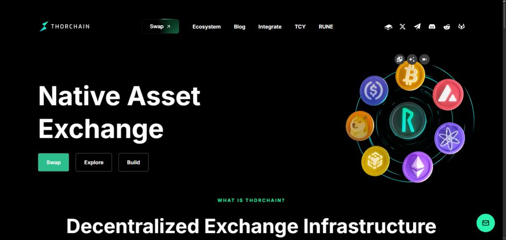 11 Best Wormhole Alternatives for Secure Cross-Chain Bridging (2026) 9 THORChain