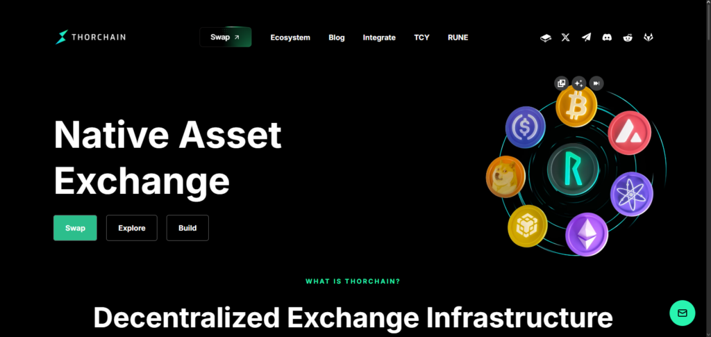 10 Best Wormhole Alternatives for Secure Cross-Chain Bridging (2026) 9 THORChain