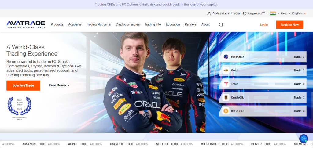 10 Best Forex Brokers With Fixed Spread Accounts (Low-Cost Trading) 2026 2 AvaTrade