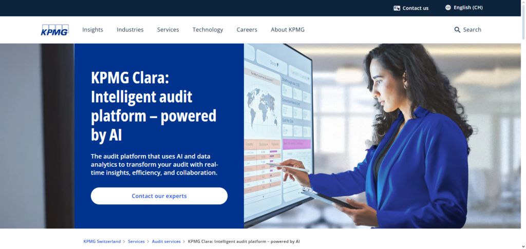 9 Best AI-Driven Tax Residency Planners for Global Citizens 4 KPMG Clara (AI Tax Suite)