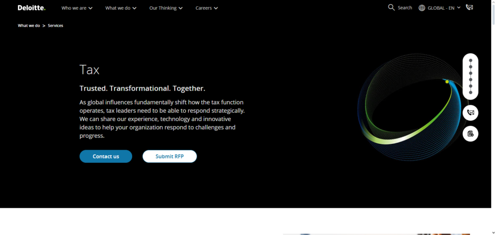 9 Best AI-Driven Tax Residency Planners for Global Citizens 7 Deloitte Global Tax AI