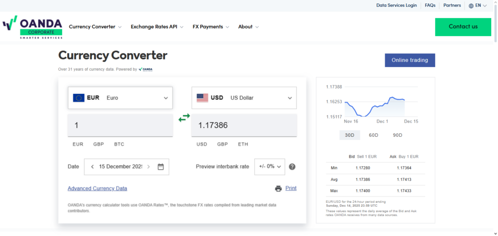 10 Best Forex Brokers Offering Guaranteed Negative Balance Protection 2026 4 OANDA