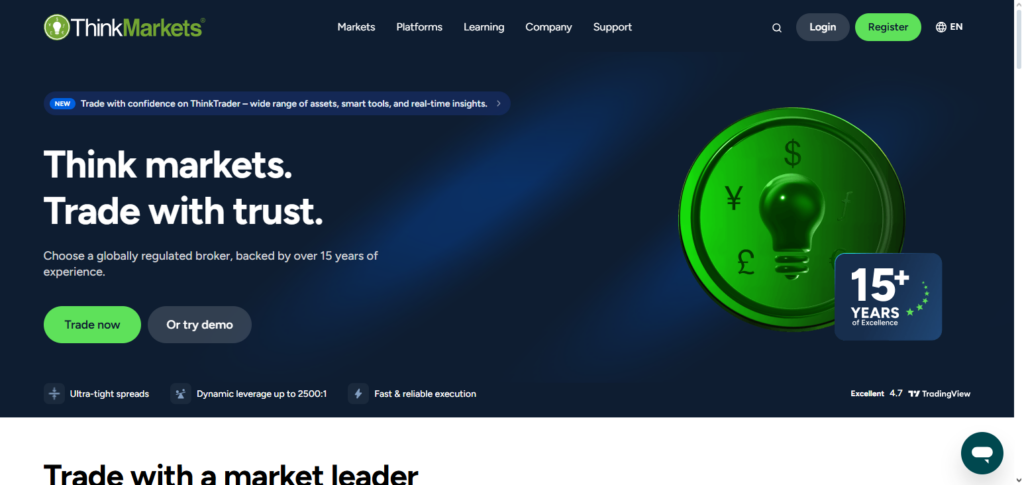 10 Best Forex Brokers Offering Guaranteed Negative Balance Protection 2026 7 ThinkMarkets