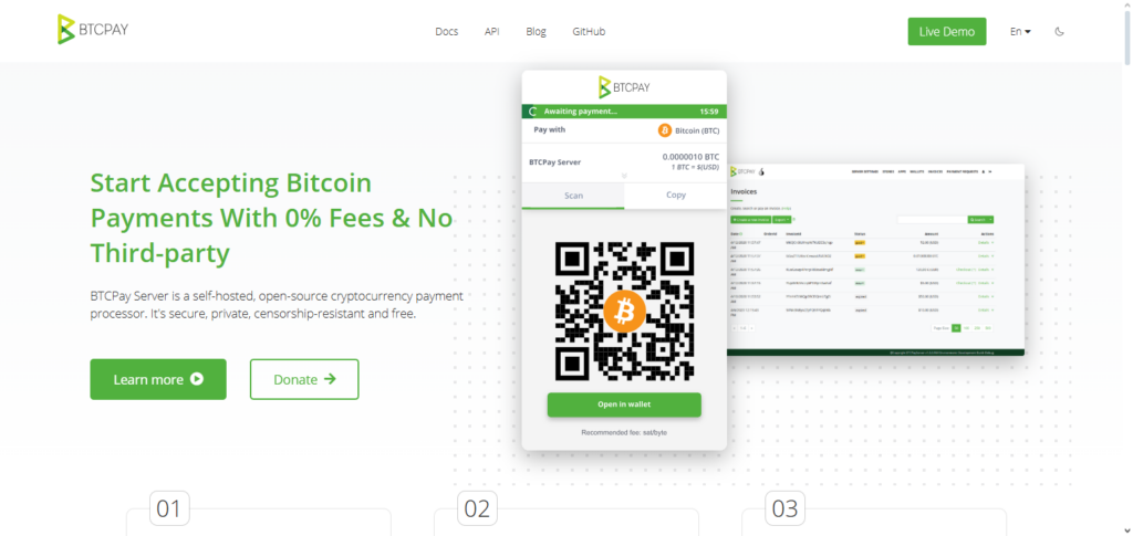 10 Best B2B Crypto Billing Platform Alternatives for Secure & Efficient Payments 2 BTCPay Server