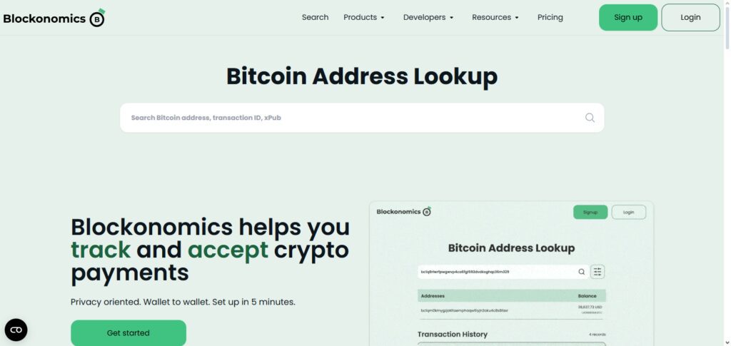 Blockonomics