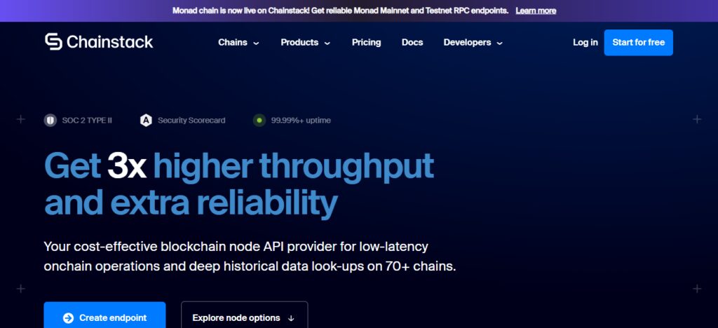 11 Best Web3 Commerce Infrastructure Alternatives for 2026 5 Chainstack