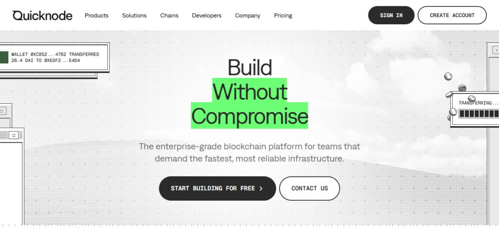 11 Best Web3 Commerce Infrastructure Alternatives for 2026 7 QuickNode