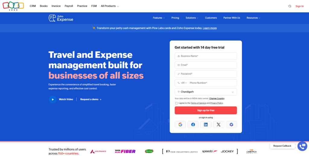 Zoho Expense