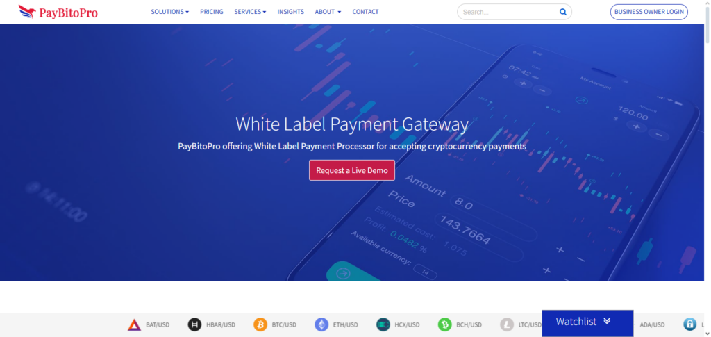PayBito Merchant Gateway