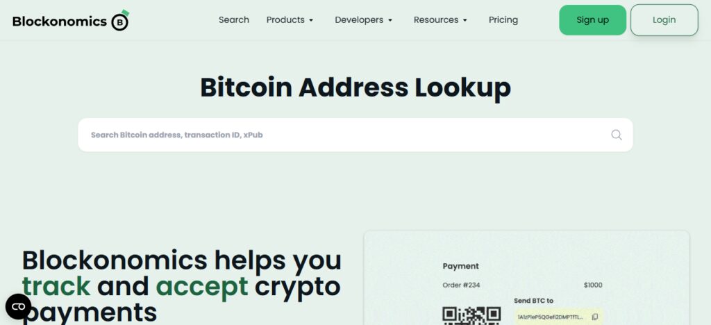 Blockonomics