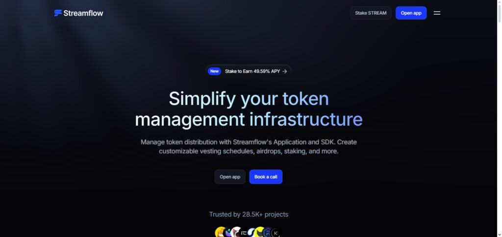 10 Best Sablier Pay Alternatives for Real-Time Crypto Payroll & Payments 2026 5 Streamflow Finance