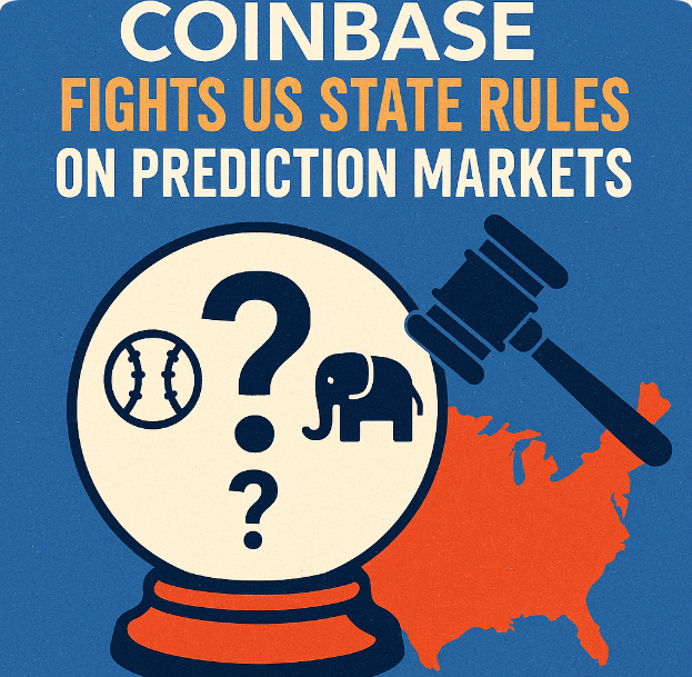 Coinbase Disputes Prediction Market Regulations in Several US States