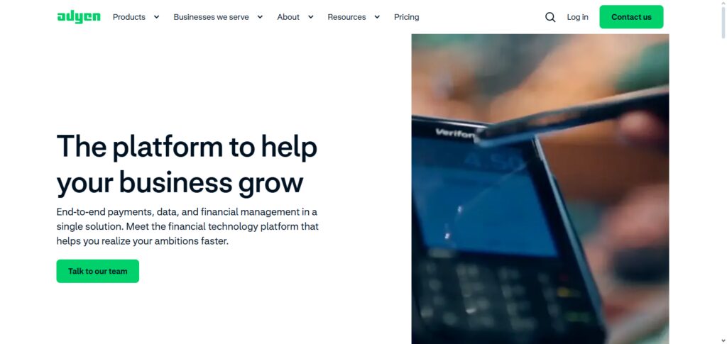 11 Best Push Payment Tools Alternatives for Fast Payouts 2026 5 Adyen