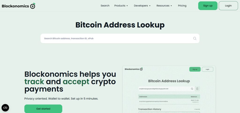 10 Best UniPay Web3 Checkout Alternatives 6 Blockonomics