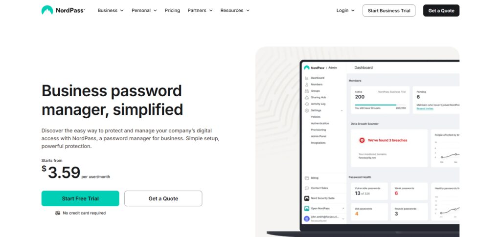 10 Best Web3Auth Pay Alternatives In 2026 6 NordPass Business