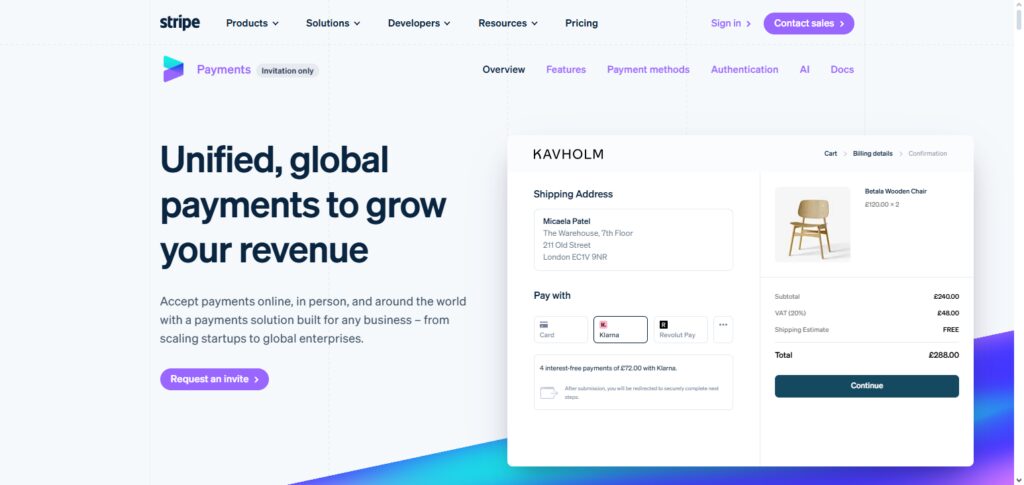 Stripe Payments