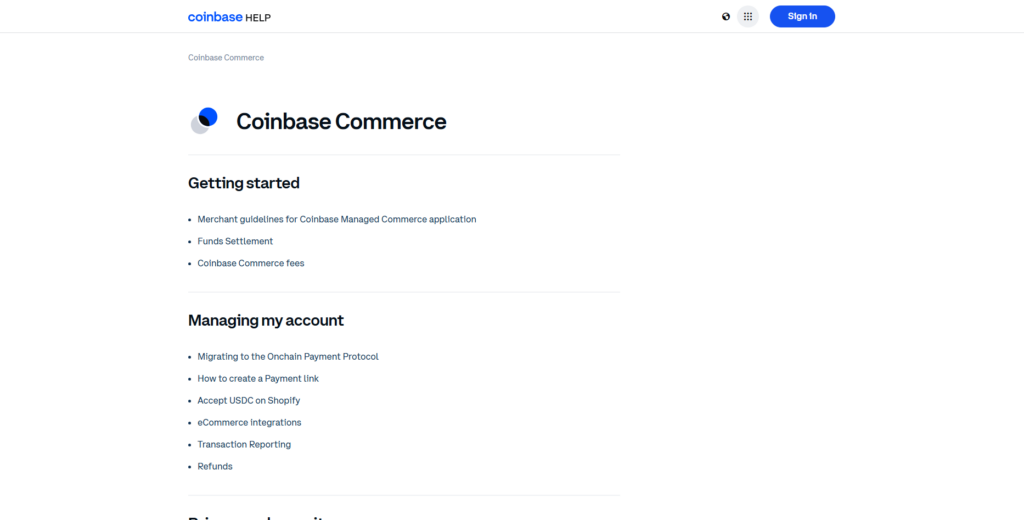 Coinbase Commerce