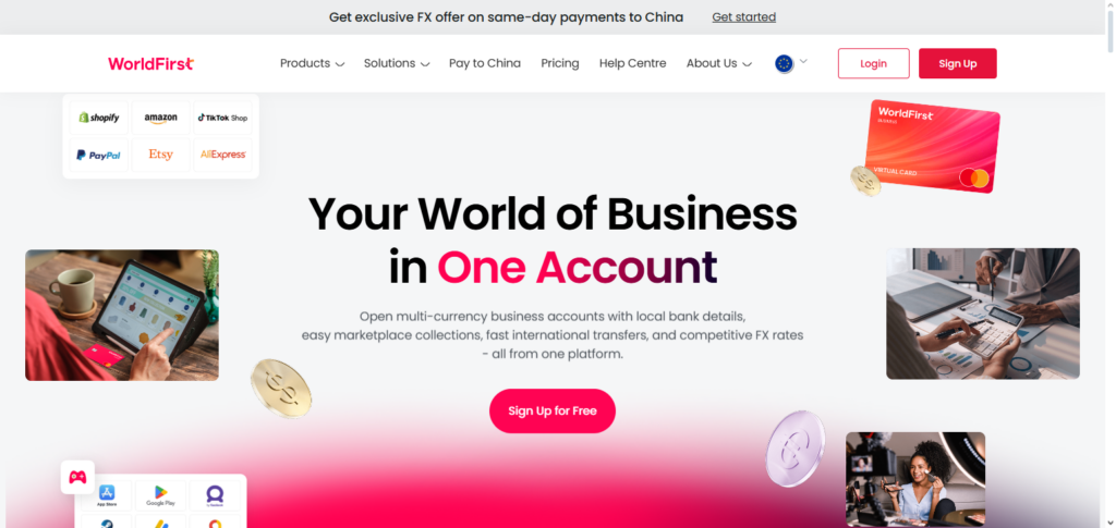 10 Best XTransfer Alternatives for Fast & Low-Cost International Business Payments 2026 5 WorldFirst