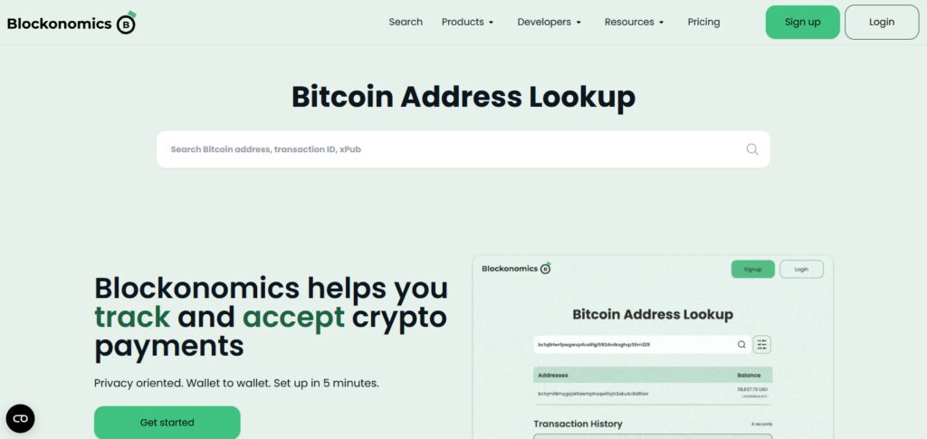 Blockonomics