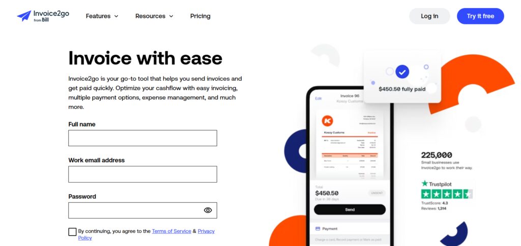 Invoice2go