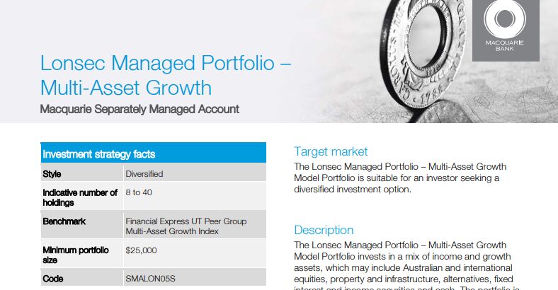Lonsec Growth Portfolio