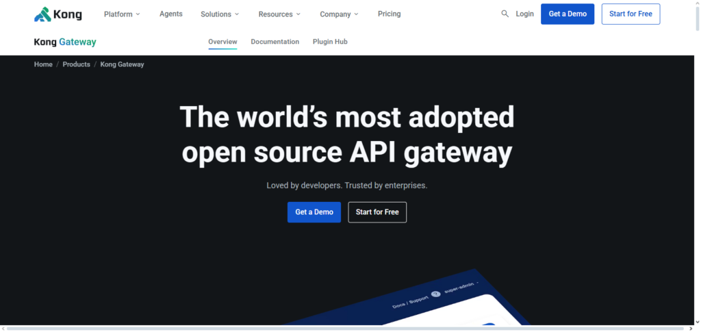 Kong API Gateway
