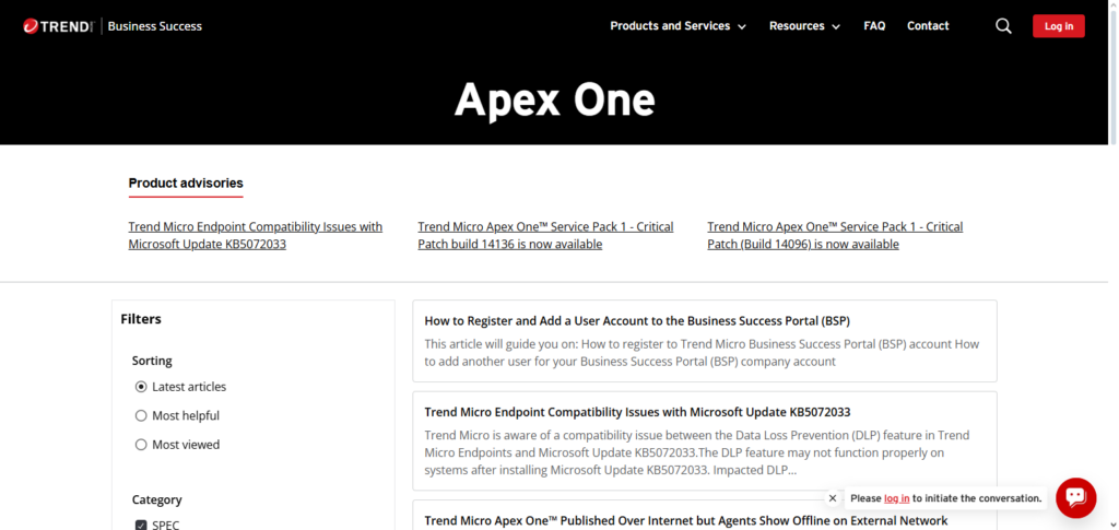 Trend Micro Apex One