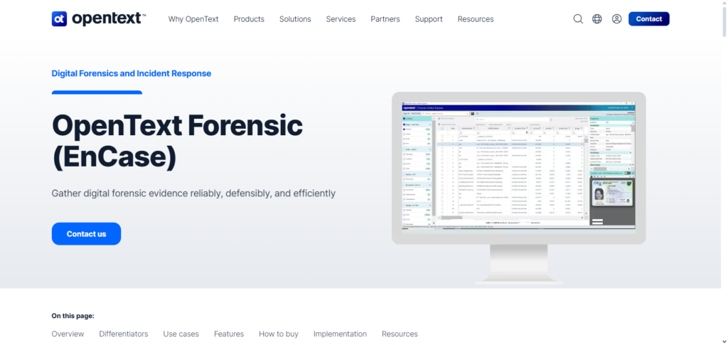 OpenText EnCase Forensic