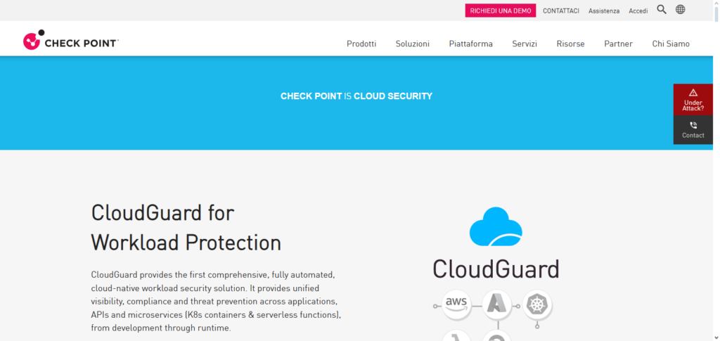 Check Point CloudGuard Workload Protection