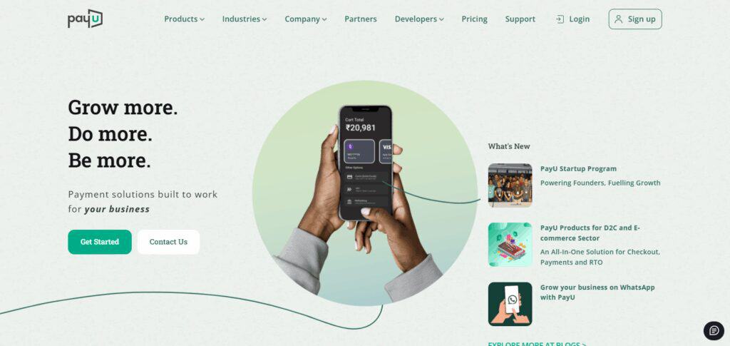 PayU – Best Instant Settlement Providers for Marketplace Platforms