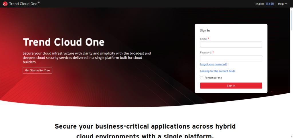 Trend Micro Cloud One – Workload Security