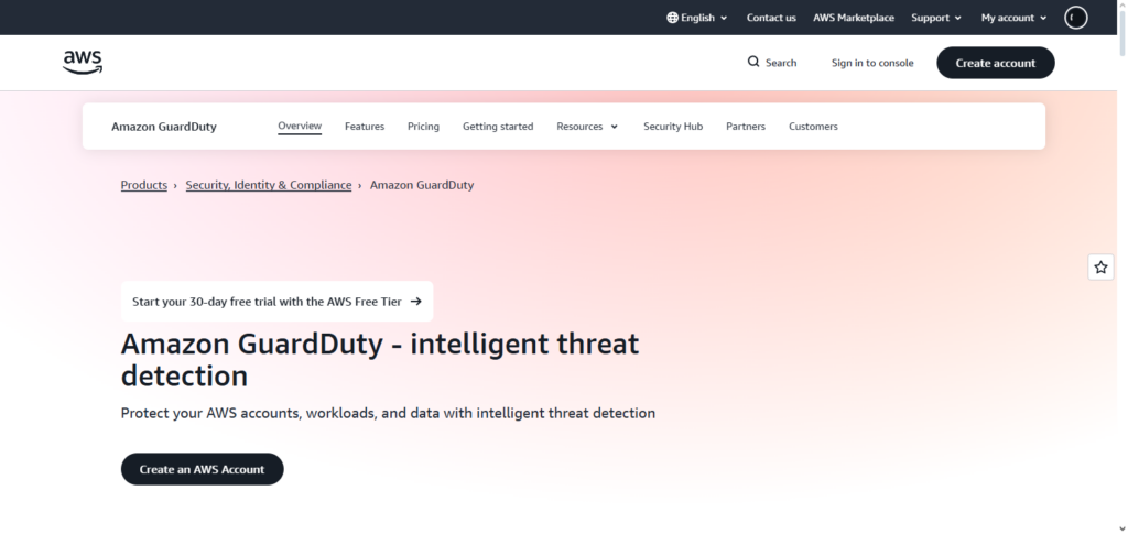 AWS GuardDuty + Inspector (CWPP)