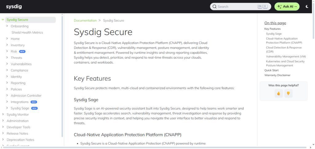  Sysdig Secure