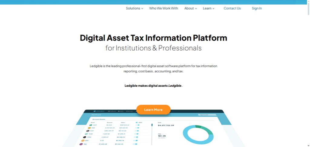Ledgible Crypto Compliance
