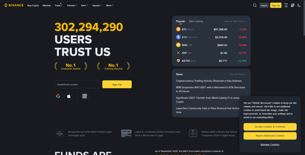 10 Best Crypto Proof-of-Funds Verification Platforms 2 Binance