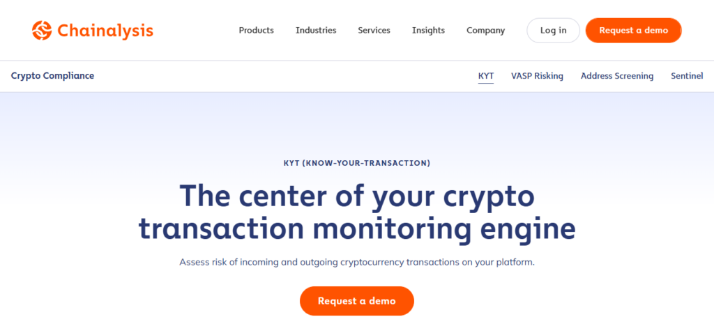 Chainalysis KYT