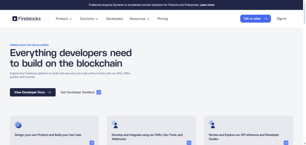 Fireblocks API